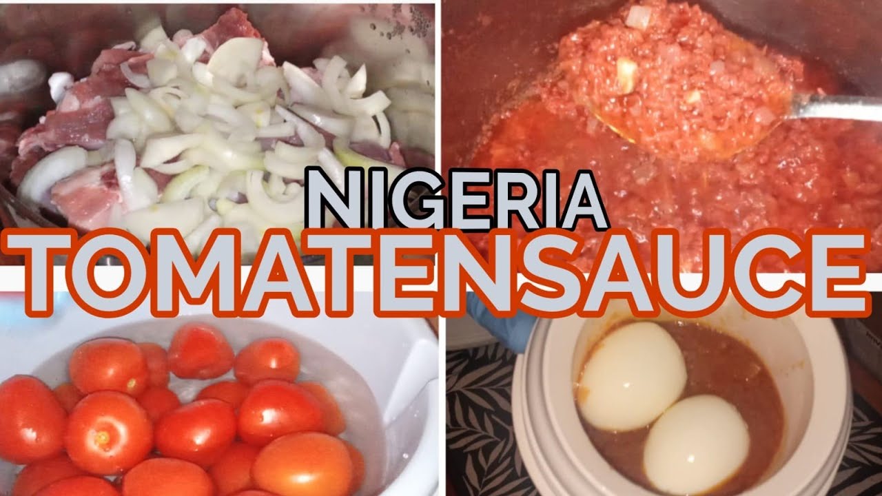 Как приготовить нигерийское томатное рагу/соус | Простой пошаговый рецепт.