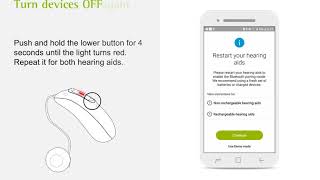 Phonak Remote Android pairing rechargeable