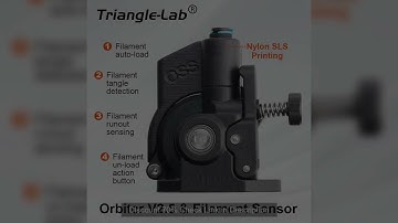 Trianglelab LDO Orbiter V2 Extruder Smart Filament Sensor V4.2 Kits Detect Stuck Filament Sensor For