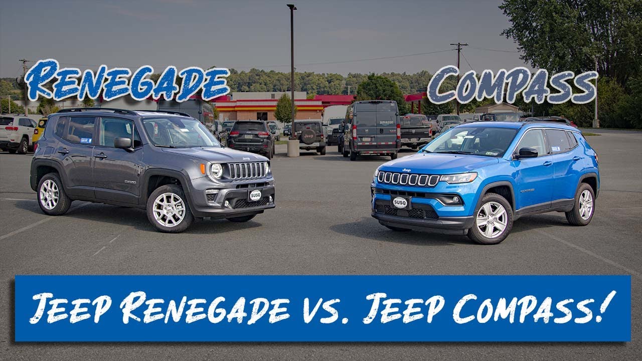 Jeep Renegade vs. Jeep Compass | Which is for you? - YouTube