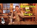 What material should you make tongs out of