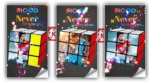 New cube trending whatsapp status video editing in Kinemaster 2020 | status kaise banaye