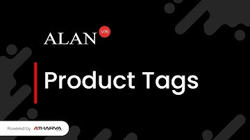 How to use product tags in Theme Alan v15