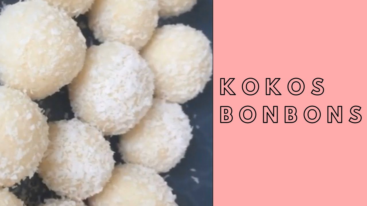 Kokos bonbons met 2 ingrediënten - YouTube