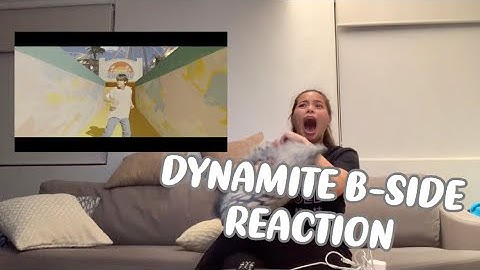 BTS (방탄소년단) Dynamite “Official” B-Side Music Video REACTION | SimplySammie