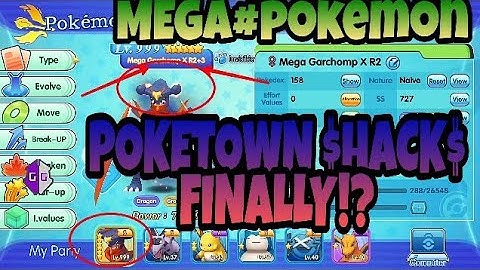 "POKETOWN"HACK$finally!!mega#pokemon#r2#hack-CRIZMU