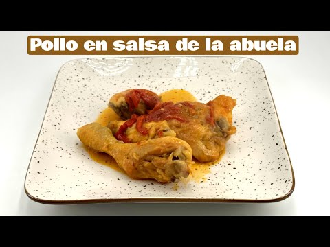 Pollo en salsa de la abuela