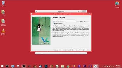Learning Veracrypt Part 7, Never Save HIstory