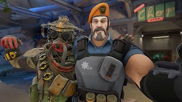 VALORANT PLAYER TRIES APEX LEGENDS