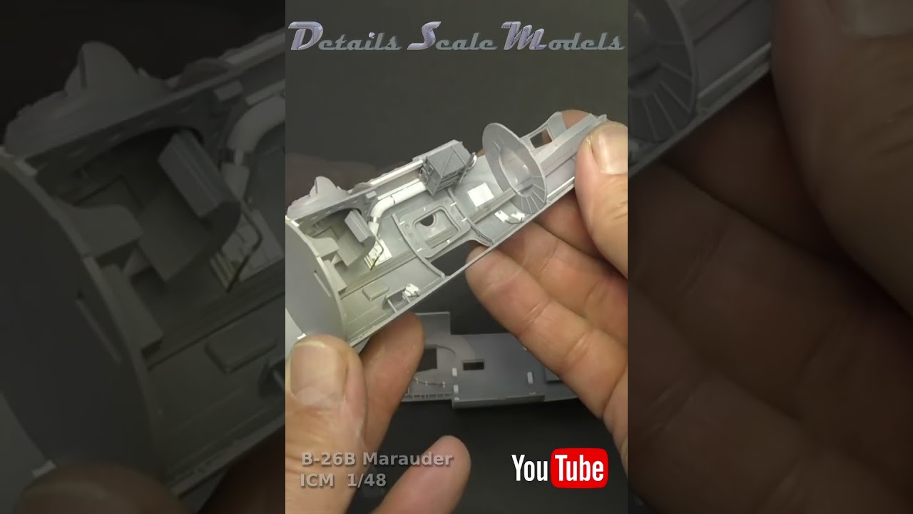 B-26 Marauder 1/48 ICM - interior