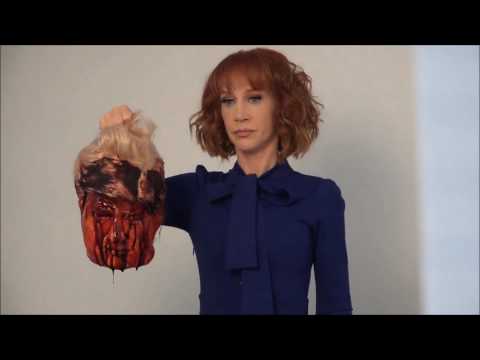 Video: Kathy Griffin Ištyrė Po Trumpo įvaizdį