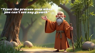 Trust the process. The Bamboo and the Oak tree- Zen story - #Mindfulness #PersonalGrowth  #Patience