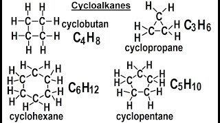 Organic Chemistry - Ch 1: Basic Concepts (30 of 97) Cycloalkanes