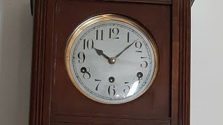 Large Antique German Box Clock