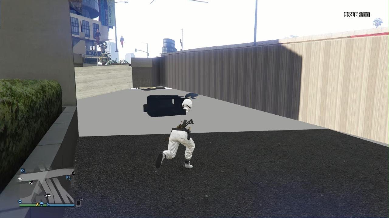 Gta 5 the best wallbreach!