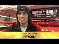 Lance Pugmire Interviews David Benavidez for PPV.COM