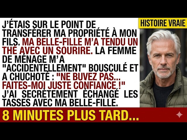Ce mardi matin d'octobre, ma belle-fille m'a tendu une tasse de café avec un sourire que je ne connaissais que trop bien. J'allais signer la transmission de mon entreprise à mon fils. Dix-huit...