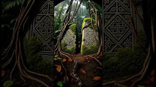 POV Snake Discovers Hidden Temple in Amazon Jungle 🐍 #wildlife #shorts #snake #viral #animals #pov