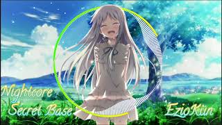 Nightcore Anohana - Secret Base ✓ Nightcore Anohana - Secret Base ✓