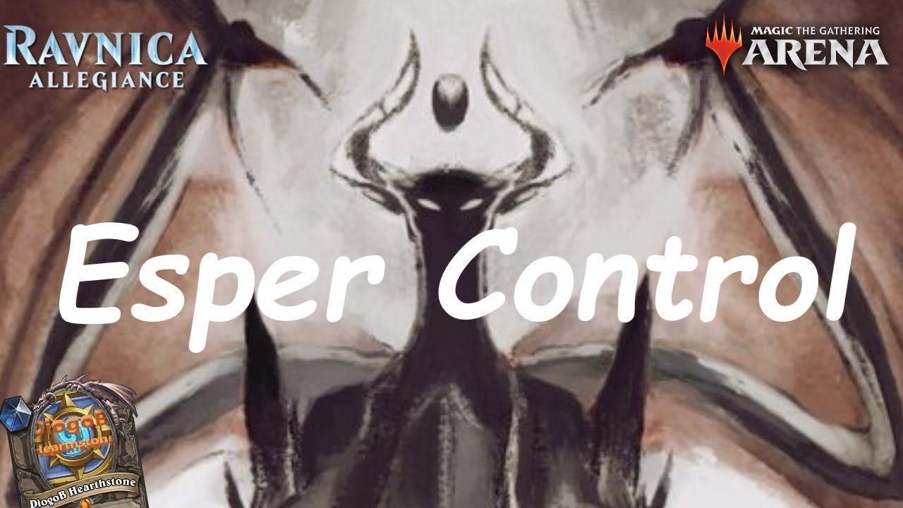 Magic Arena MTGA: Esper Control Deck #5 - Ravnica Allegiance - Standard Contructed