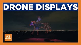 Drone shows replacing some fireworks shows in Arizona