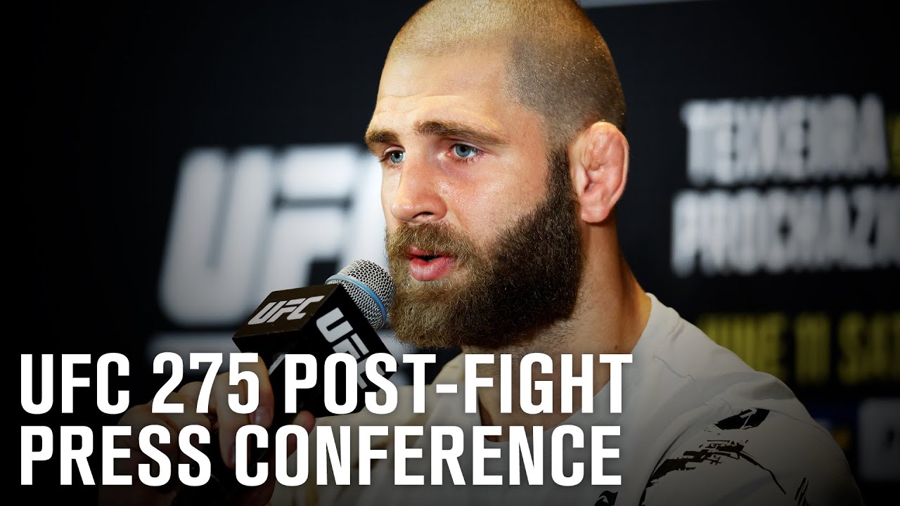 Video Watch UFC 275 post-fight press conference live stream