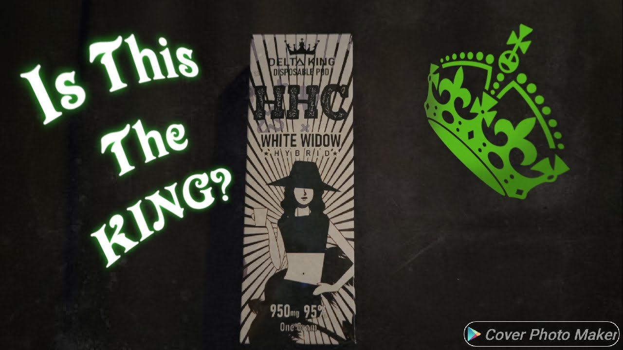 Reviewing DELTA KING HHC WHITE WIDOW DISPOSABLE VAPE!!🔥🔥🔥