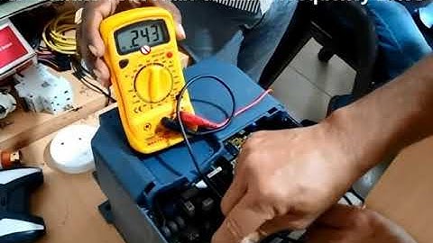 Variable Frequency Drive: Trouble Shooting: Important Tips