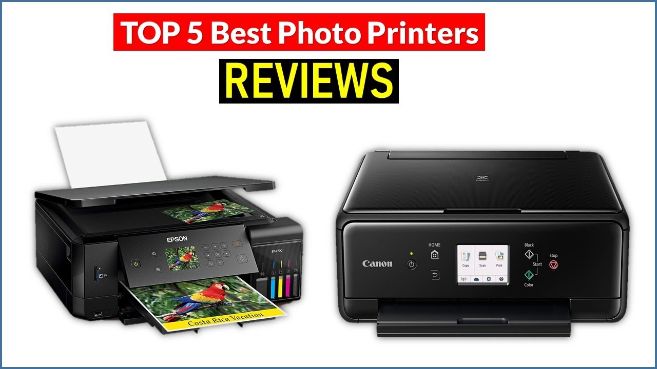 BEST 5 Photo Printers Reviews Top 5 Best Photo Printers Buying