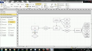 Tutorial membuat database menggunakan miscrosoft visio tntang erd perpustakaan