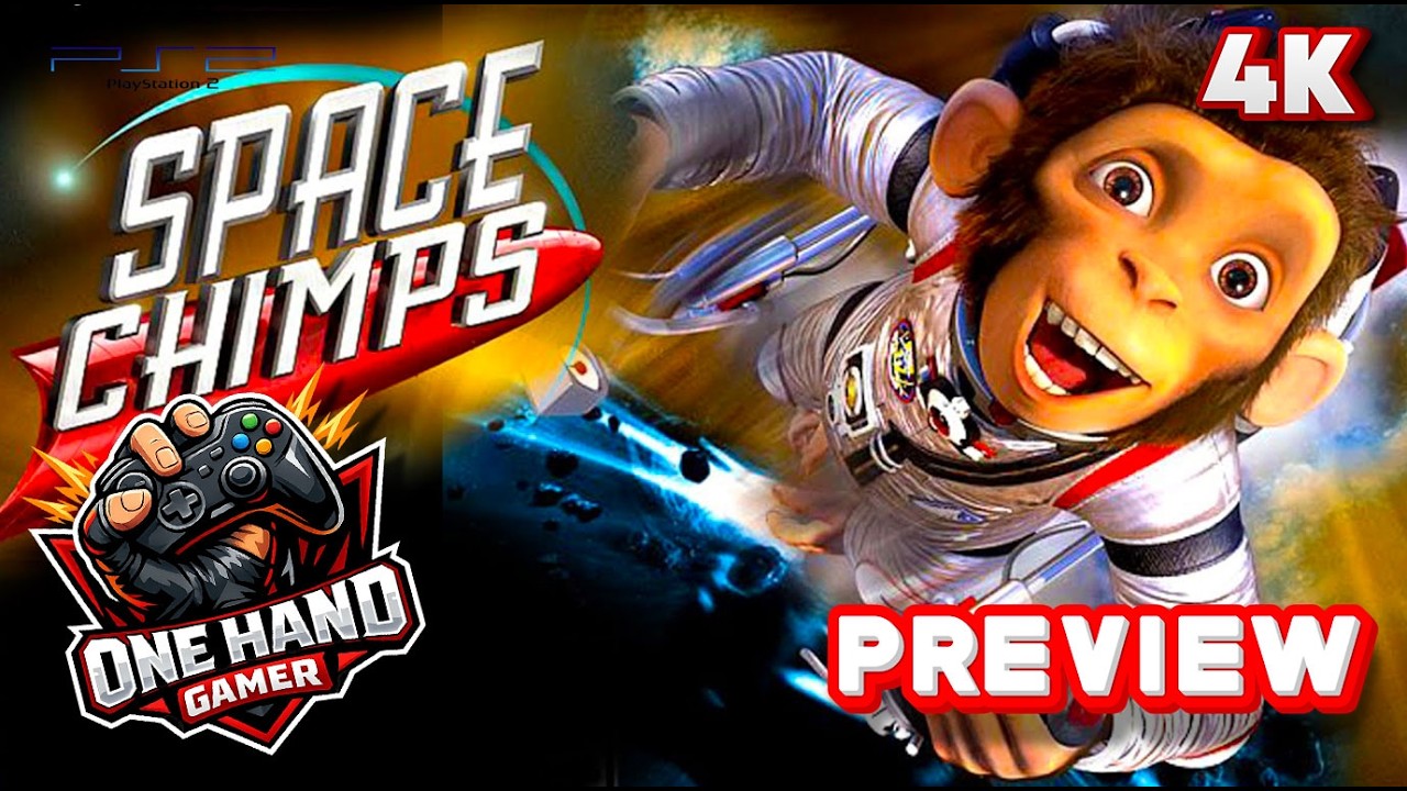 Space Chimps PS2 Gameplay First 10 Minutes One Hand Gamer