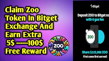How To Claim Zoo Token In bitget Exchange | How To Withdraw Zoo Token In Exchange