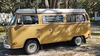 1979 Volkswagen Camper freshly detailed