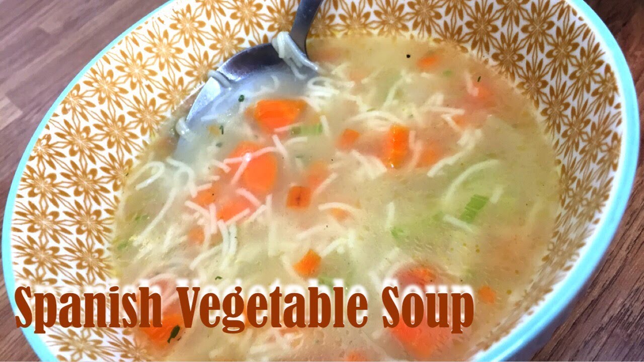 Spanish Vegetable Soup - YouTube