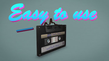 Audio React Cassette - Best After Effects Templates Project Files 2018