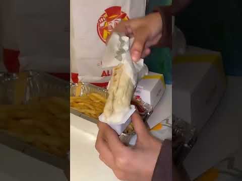 جربت شاورما البيك     البيك مقاطع مسحب البيك مطاعم مقاطع ضحك
