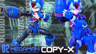 展示品  御模道 MEGAMAN COPY-X　ROCKMAN/MEGAMAN　ロックマン/メガマン