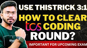 How to Clear TCS Coding Cutoff ? | USE this Trick to pass the TEST CASE | MUST WATCH