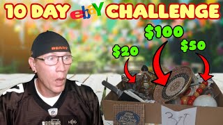 10 Day Ebay Challenge #3, Online Auction! What's In The Box?!? Ebay Reselling Flipping