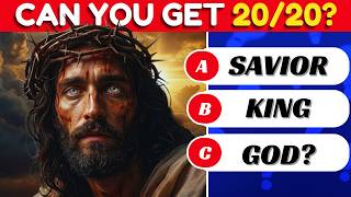 20 BIBLE QUESTIONS EVERY CHRISTIAN SHOULD KNOW | Bible Quiz screenshot 2