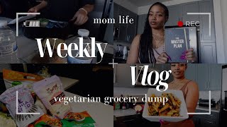 2023 HEALTHY RESET GETTING BACK ON TRACK, gym, meal plan, vegetarian grocery haul+habit tracking