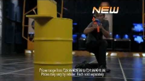 Nerf N-Strike Elite Blasters - Retaliator and Rampage