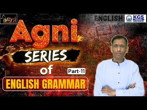 NDA/CDS Exams | Tense | English Grammar | Agni Series | by Ruchir Sir | KGS Defence Dehradun