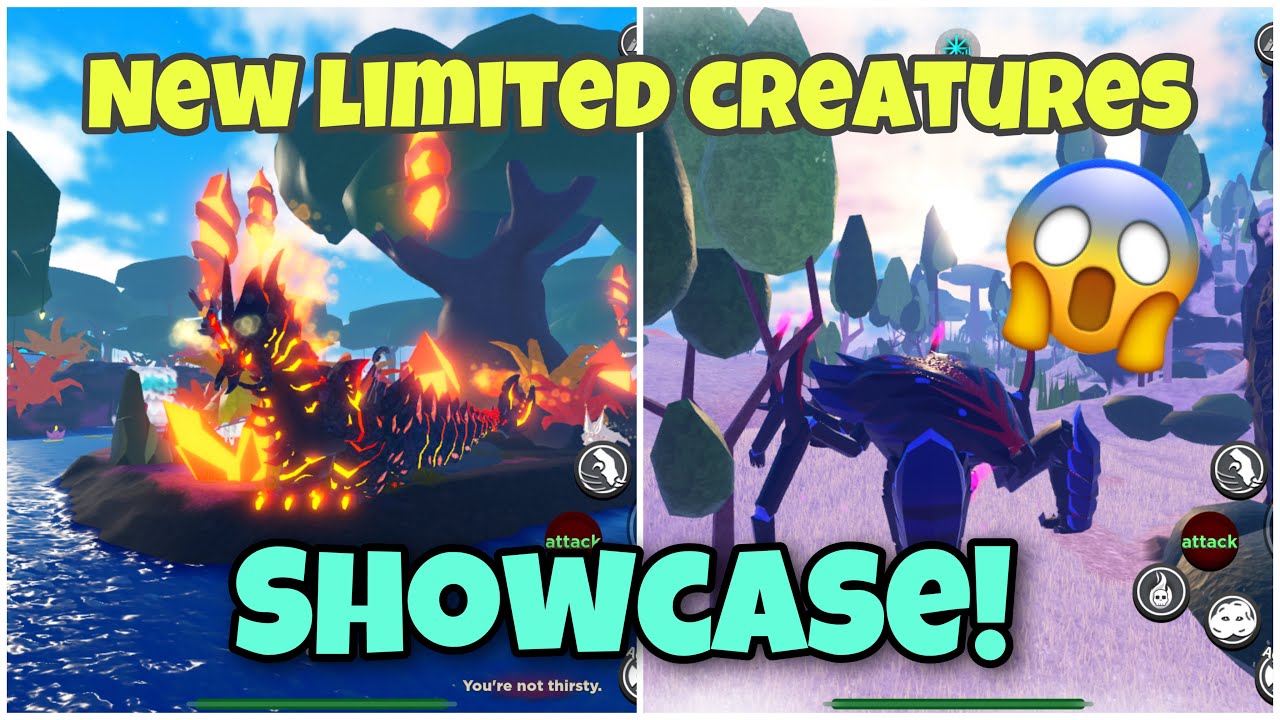 New limited creatures showcase!! IZTAJUATL & KAVOURADIS! CREATURES OF SONARIA 🦀🦎 YouTube