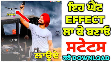 New Effects For Status Video || Red Screen Status || Green Screen Effects || Technical Sandhu