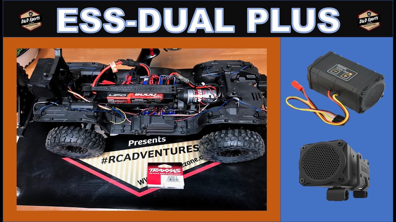 Sense-Innovations ESS-ONE+LE Motor Soundmodul für RC-Cars Offroad