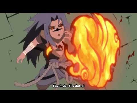 Sasuke: Katon - Ryuka no Jutsu/ Fire style - Dragon Flame Jutsu | Naruto Shippuden