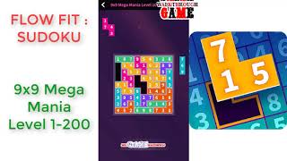 Flow Fit: Sudoku | 9x9 Mega Mania Pack Level 1 - 200 | Walkthrough screenshot 5