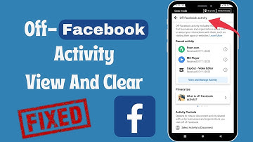 How To View And Clear Off-Facebook Activity on iPhone  2023 | Clear Facebook Activity/History