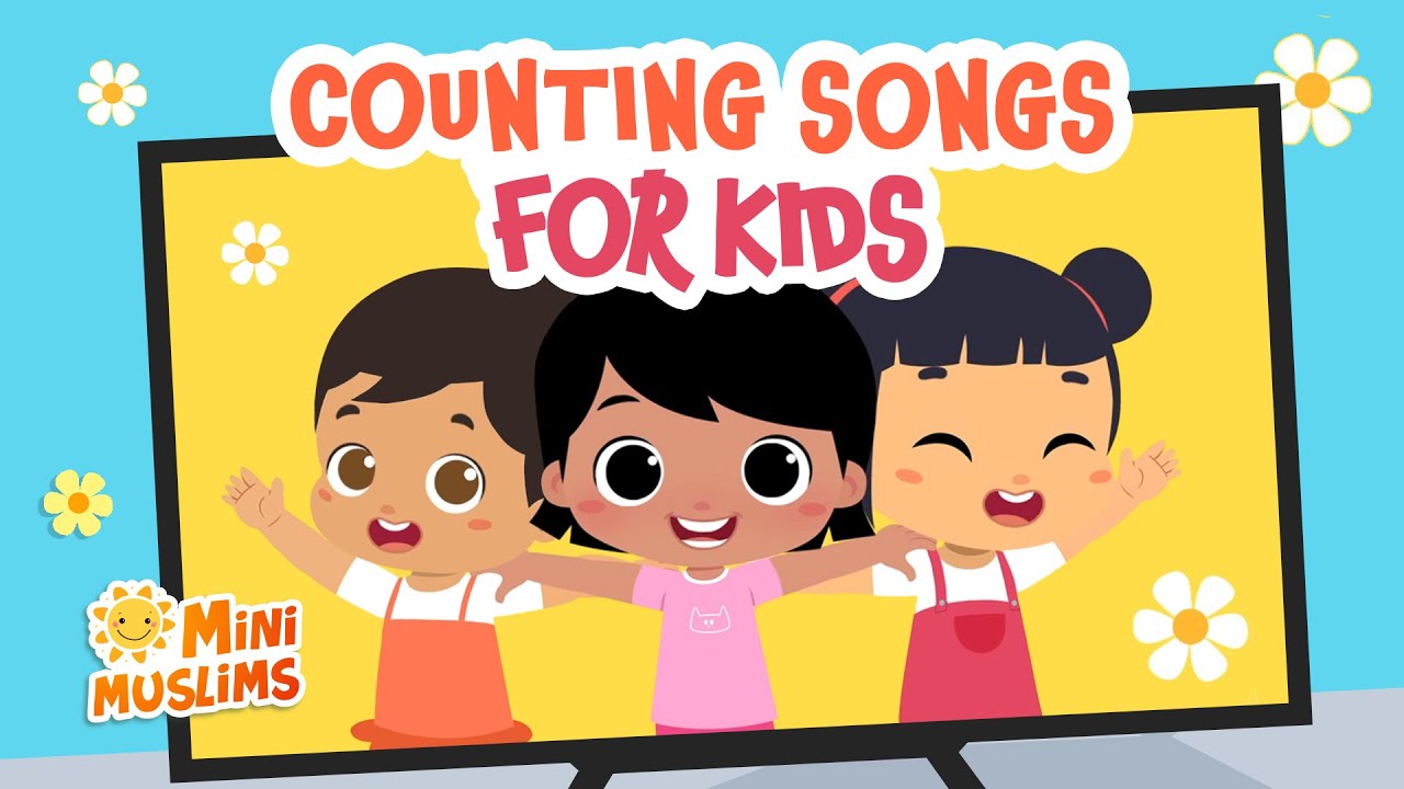 Counting Songs for Kids 🌟 18 min Compilation ☀️ MiniMuslims
